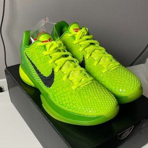 Nike Men's Green Trainers Kobe 6 Grinch
